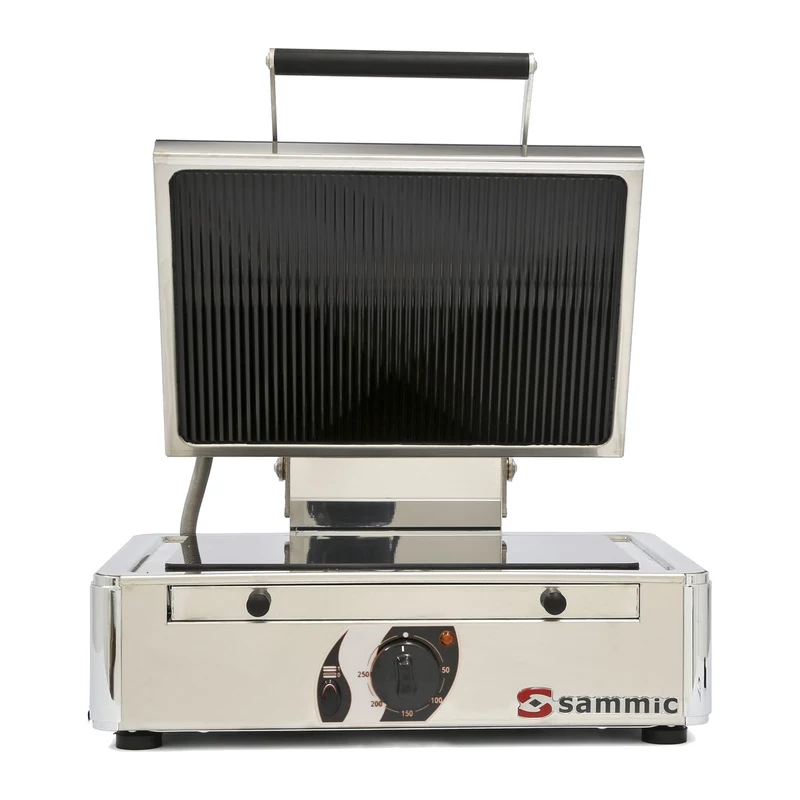 Grill vitrocerámico Sammic GV-6LA placa lisa y acanalada