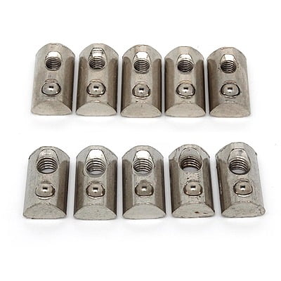 Aluminium Profile Sprung T Nuts (Pk5) Aluminium Profile Sprung T Nuts (Pk5)