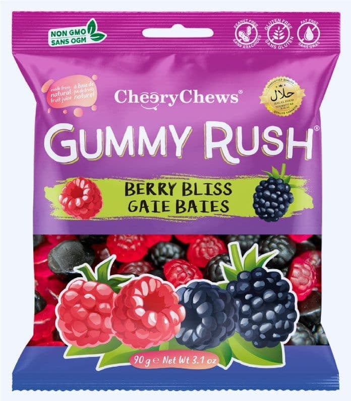 Gummy rush Berry Bliss 90g