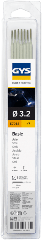 GYS Acier Steel 3.2mm Welding Electrodes