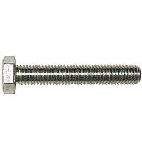 M8 X 120 Hex Head Set Screw 8.8 DIN933 BZP