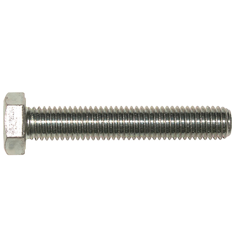 M8 X 120 Hex Head Set Screw 8.8 DIN933 BZP