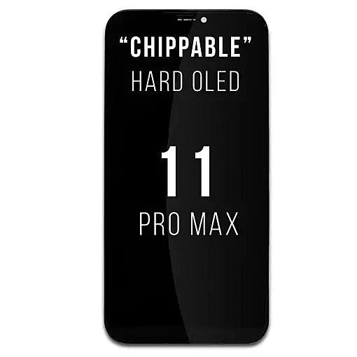 iPhone 11 Pro Max Replacement IC Compatible "Chippable" Screen - Hard OLED