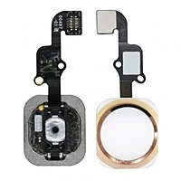 iPhone 6 - Replacement Home Button Assembly Flex - Champaign Gold