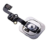 iPhone 6 - Replacement Home Button Assembly Flex - Silver , White
