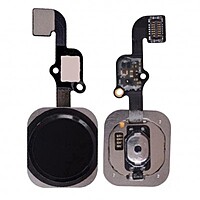 Apple iPhone 6s , 6s Plus - Replacement Home Button , Touch ID Flex Sapphire - Black