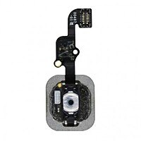 Apple iPhone 6s , 6s Plus - Replacement Home Button , Touch ID Flex Sapphire - Black