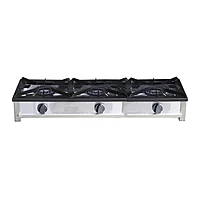 Hornillo a gas 3 fuegos alto rendimiento Savemah HG-3P