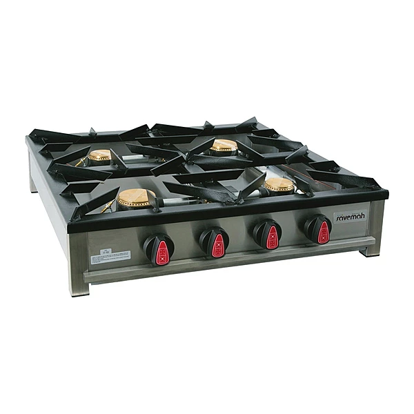 Hornillo a gas 4 fuegos Savemah HG-4