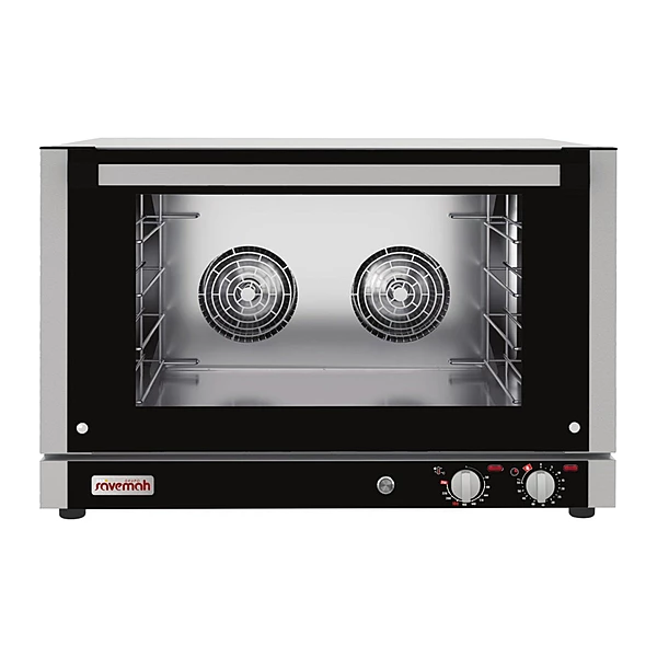 Horno de convección 4 bandejas GN 1/1 con humidificador Savemah SHEL-604 PLUS H MONO