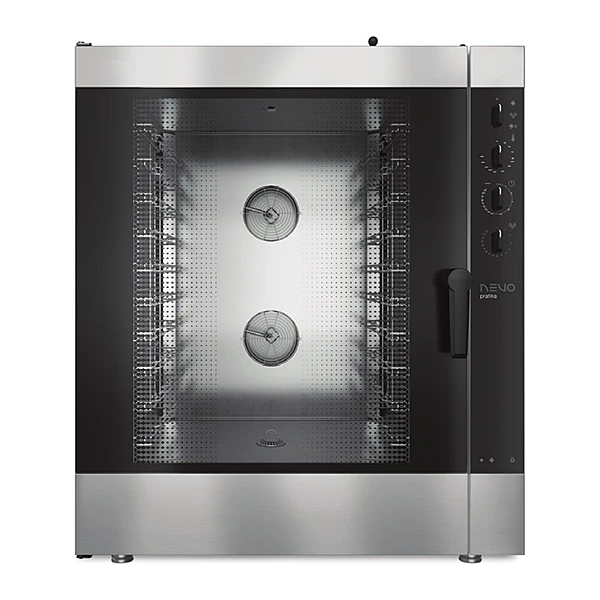 Horno mixto a gas 10 GN 1/1 electromecánico Savemah SVFDG 101 V
