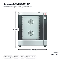 Medidas Savemah SVFDG 101 TV: 90.5 x 84.5 x 111 cm