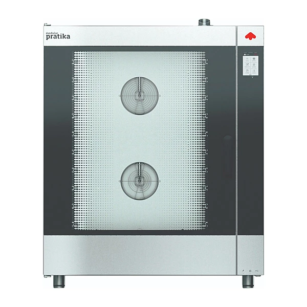 Horno mixto a gas 10 GN 1/1 touch screen Savemah SVFDG 101 TV