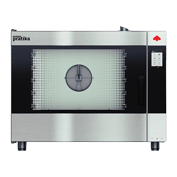 Horno mixto a gas 5 GN 1/1 touch screen Savemah SVFDG 051 TV