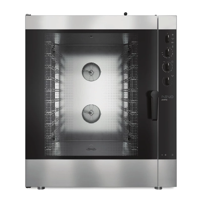 Horno mixto eléctrico 10 GN 1/1 electromecánico Savemah SVFDE 101 V