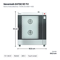 Medidas Savemah SVFDE 101 TV: 90.5 x 84.5 x 111 cm