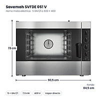 Medidas Savemah SVFDE 051 V: 90.5 x 84.5 x 73 cm