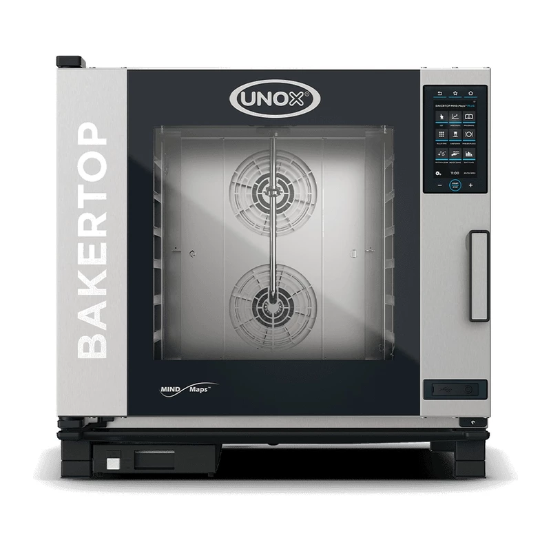 Horno mixto eléctrico Unox BAKERTOP MIND.Maps™ PLUS 6 bandejas 600x400 XEBC-06EU-EPRM
