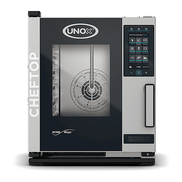 Horno mixto eléctrico Unox CHEFTOP MIND.Maps™ PLUS COMPACT 5 GN 2/3 XECC-0523-EPRM
