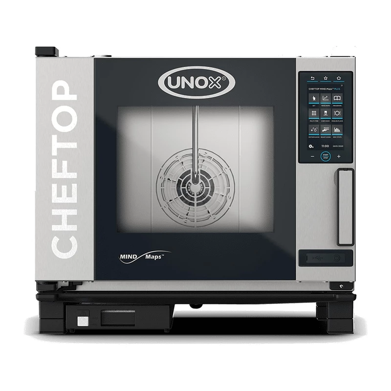 Horno mixto eléctrico Unox CHEFTOP MIND.Maps™ PLUS 5 GN 1/1 XEVC-0511-EPRM