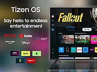HYE 43" 4K QLED Tizen OS WiFi Frameless Smart TV - 43QLEDS2008