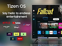 HYE 55" 4K QLED Tizen OS WiFi Frameless Smart TV - 55QLEDS2008