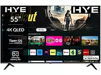 HYE 55" 4K QLED Tizen OS WiFi Frameless Smart TV - 55QLEDS2008