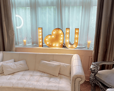 'I Love You ' Lights