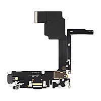 Genuine iPhone 15 Pro - Replacement Charging Port Flex Cable With Microphone - Original - Reclaimed - Blue Titanium