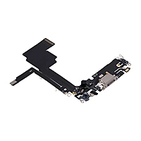 Genuine iPhone 15 Pro - Replacement Charging Port Flex Cable With Microphone - Original - Reclaimed - Natural Titanium