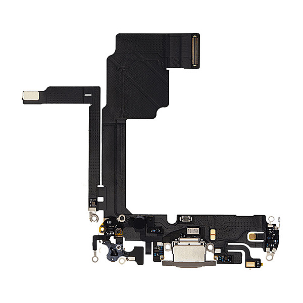 Genuine iPhone 15 Pro - Replacement Charging Port Flex Cable With Microphone - Original - Reclaimed - Natural Titanium