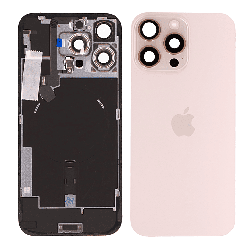 Apple iPhone 16 Pro Max - Back,Rear Cover Glass Panel - Desert Titanium - Original Pull - Reclaimed (Grade A)