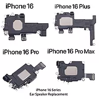Apple iPhone 16 - Replacement Ear Piece Speaker With Wi - Fi Flex Cable