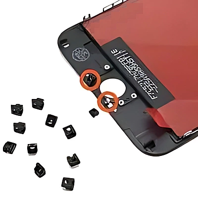 iPhone 6 Plus Screen Screw Thread Lug Rubber Foot Cover - 10 Pack