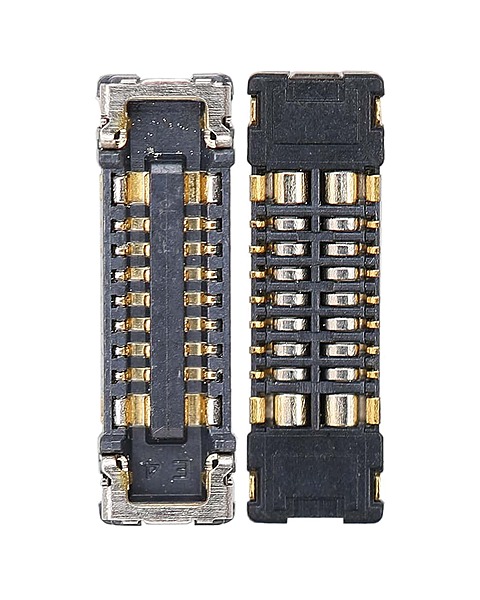 iPhone XR - Power , Volume , Mute Button Interface Socket FPC Connector - 14 Pin - PQC