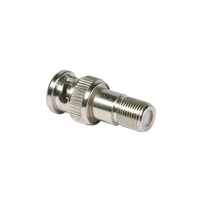 BNC Plug to F Socket Adaptor