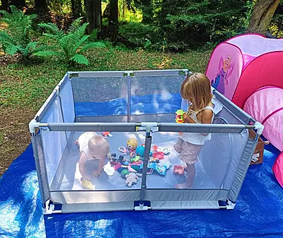 Кошара за игра - 128х128см. - различни цветове Кошара за игра - 128х128см. - различни цветове