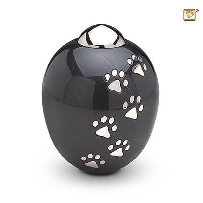 Messing dierenurn medium Adore