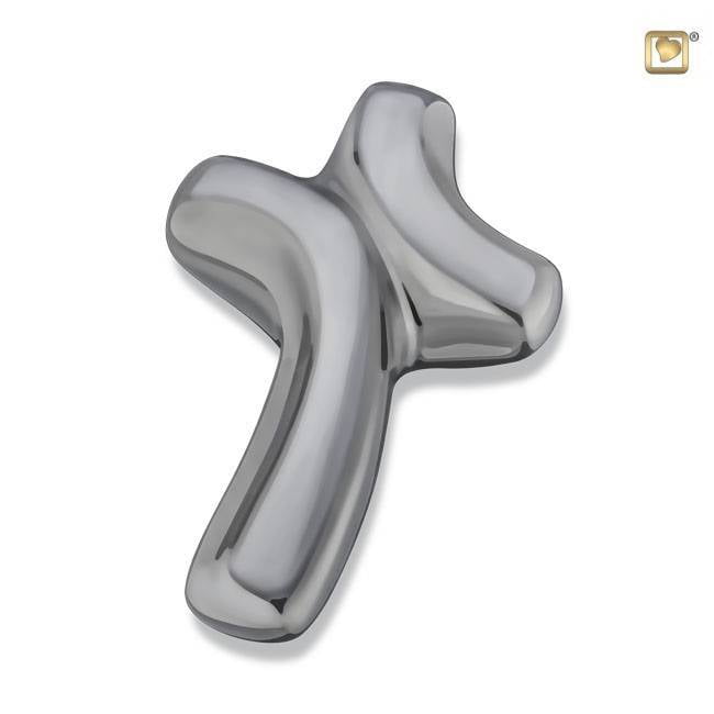 Messing keepsake LoveCross zilver Messing keepsake LoveCross zilver