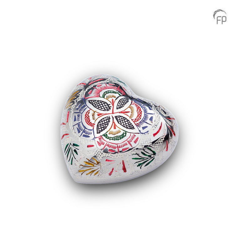 HUH 001 Metaal keepsake hart HUH 001 Metaal keepsake hart