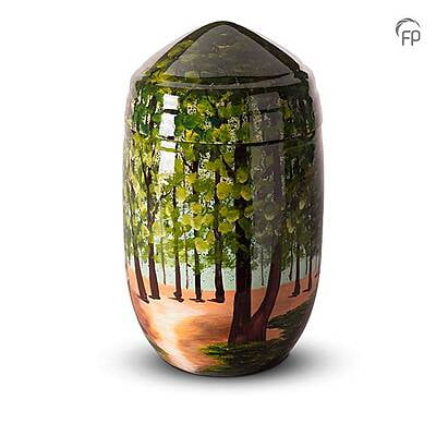 Glasfiber urn bomen Glasfiber urn bomen