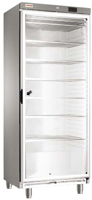 ARMARIOS REFRIGERACIÓN/CONGELACIÓN Y CON PUERTAS DE CRISTAL GN 2/1 AGNC-600l CR