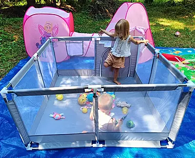 Кошара за игра - 128х128см. - различни цветове Кошара за игра - 128х128см. - различни цветове