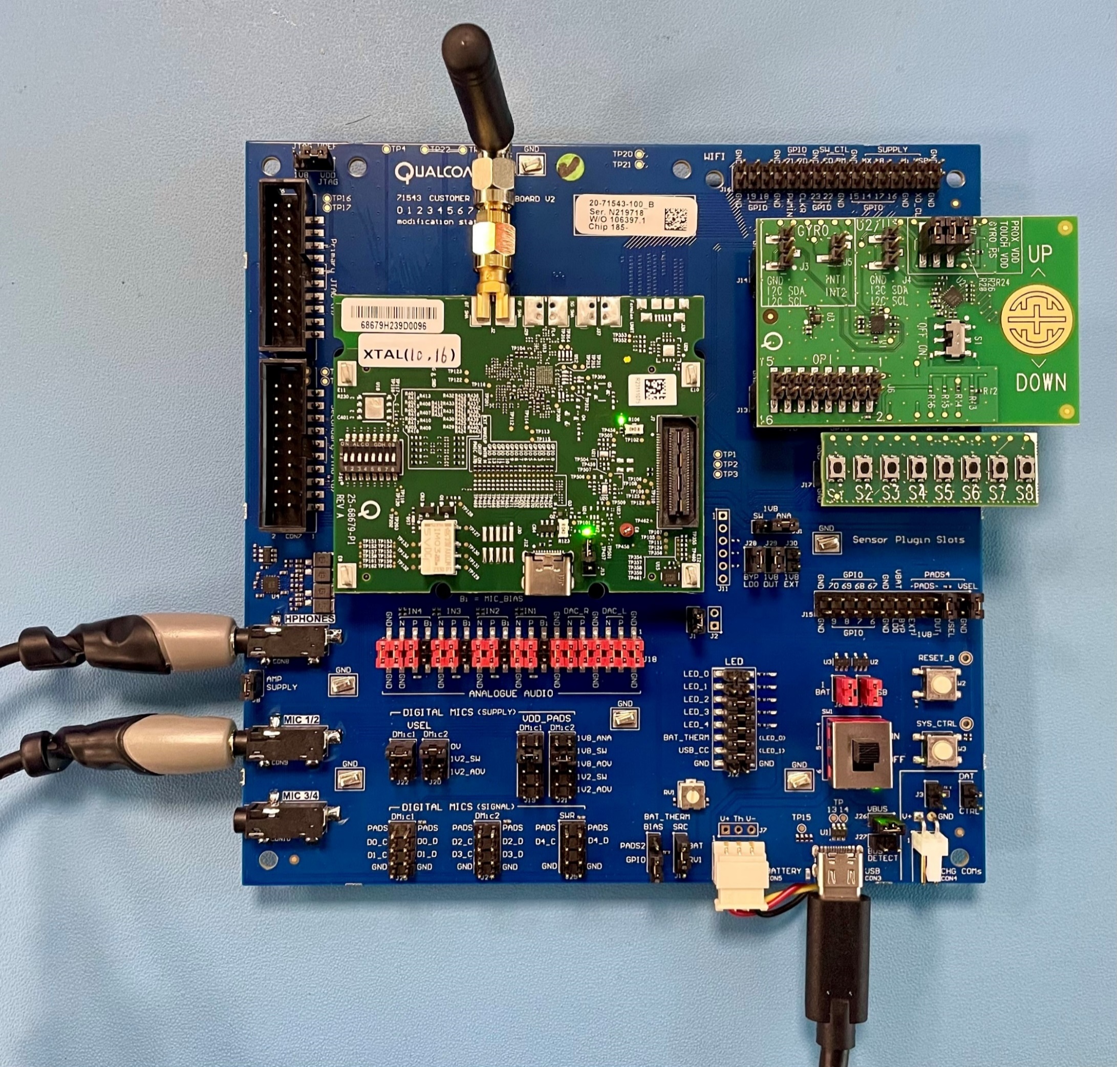 DK-S7-PRO-GEN1-PSP244-A-0 Qualcomm S7 Pro Sound Platform Development Kit