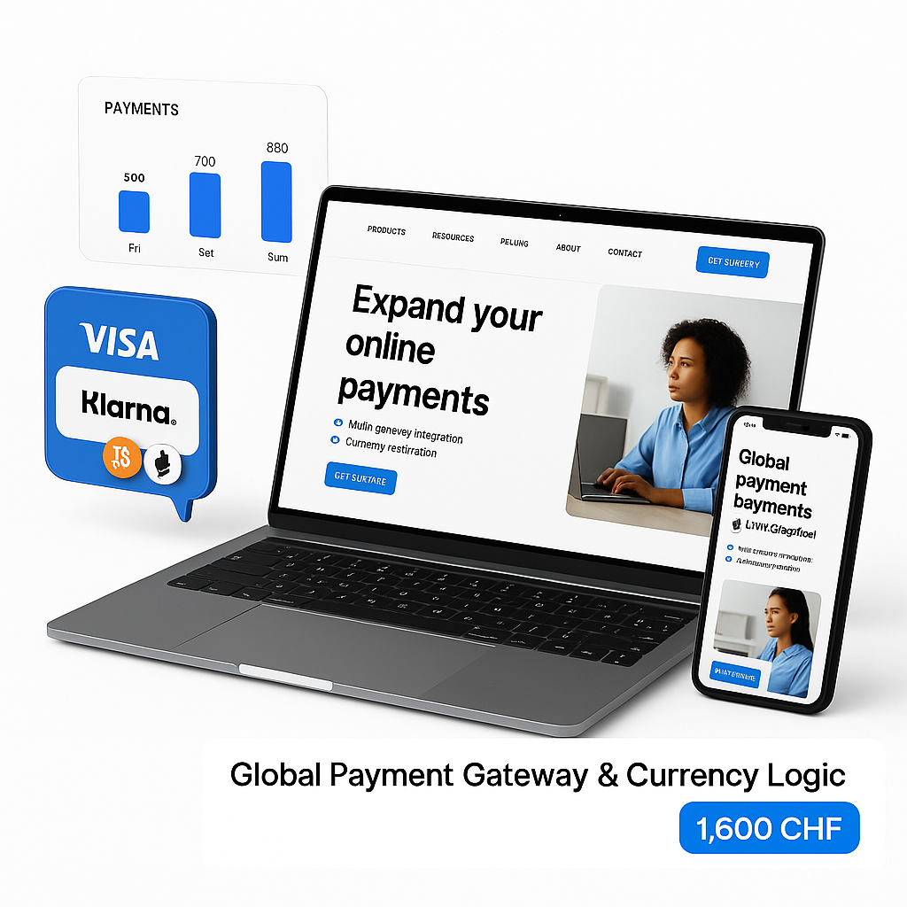 Global Payment Gateway & Currency Logic