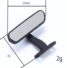 DJ Naughty Dragon WPL D12 Micro Card Upgrade Modified Interior Rearview Mirror