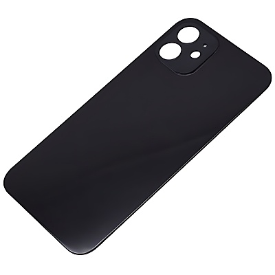 Apple iPhone 12 Mini - Replacement Back , Rear Glass Big Hole Camera - Black