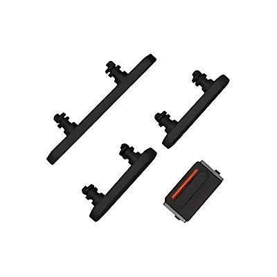 Apple iPhone 12 - Replacement External Button Set - Black