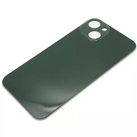 iPhone 13 - Bigger Camera Hole Back Glass (no logo) - Green