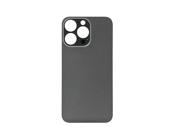 iPhone 13 Pro Max - Bigger Camera Hole Back Glass (no logo) - Black